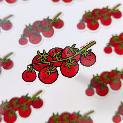 Tomato Vine - Happy Fruit & Vegetables - Vinyl Sticker