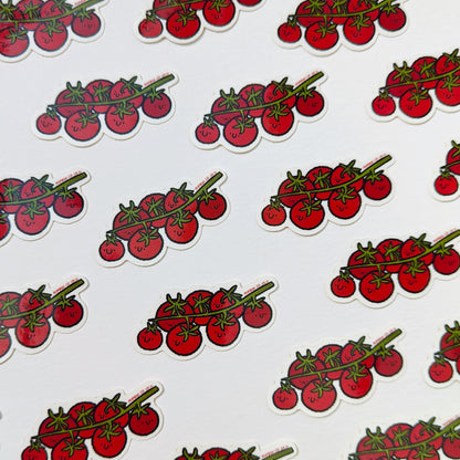 Tomato Vine - Happy Fruit & Vegetables - Vinyl Sticker
