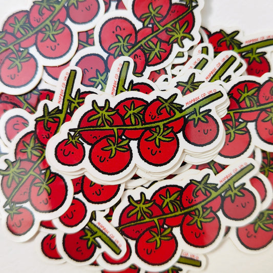 Tomato Vine - Happy Fruit & Vegetables - Vinyl Sticker