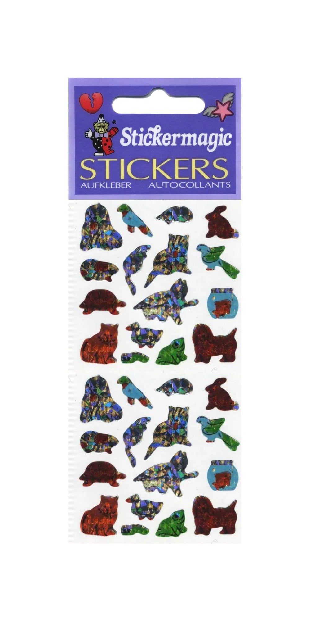 Micro Pets Prismatic Sticker Sheet