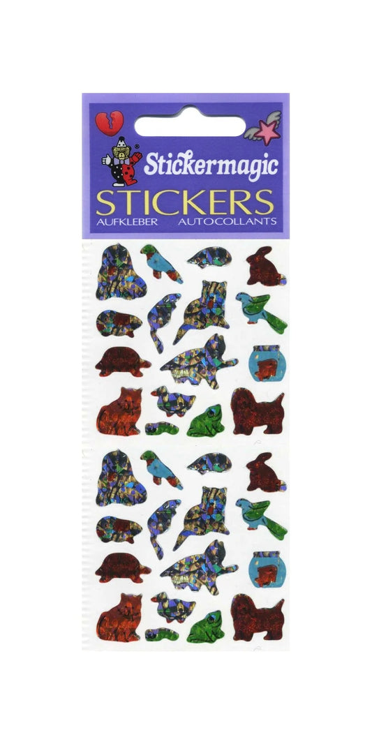 Micro Pets Prismatic Sticker Sheet