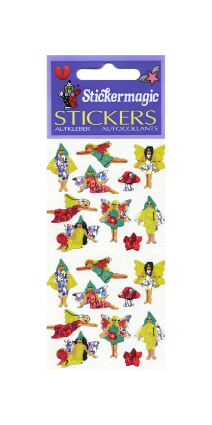 Micro Fairies Prismatic Sticker Sheet