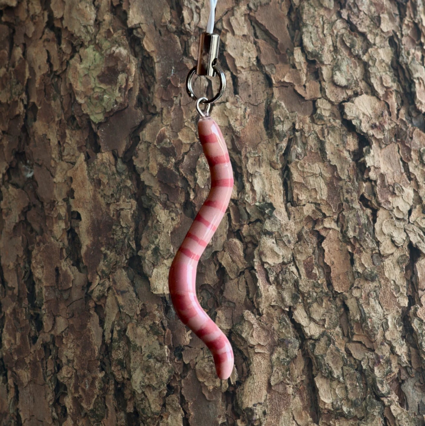 worm tiny charm