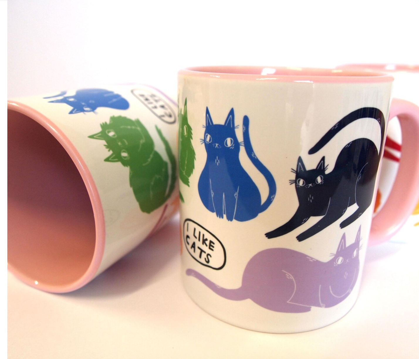 Rainbow Cats Mug
