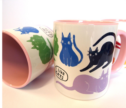 Rainbow Cats Mug