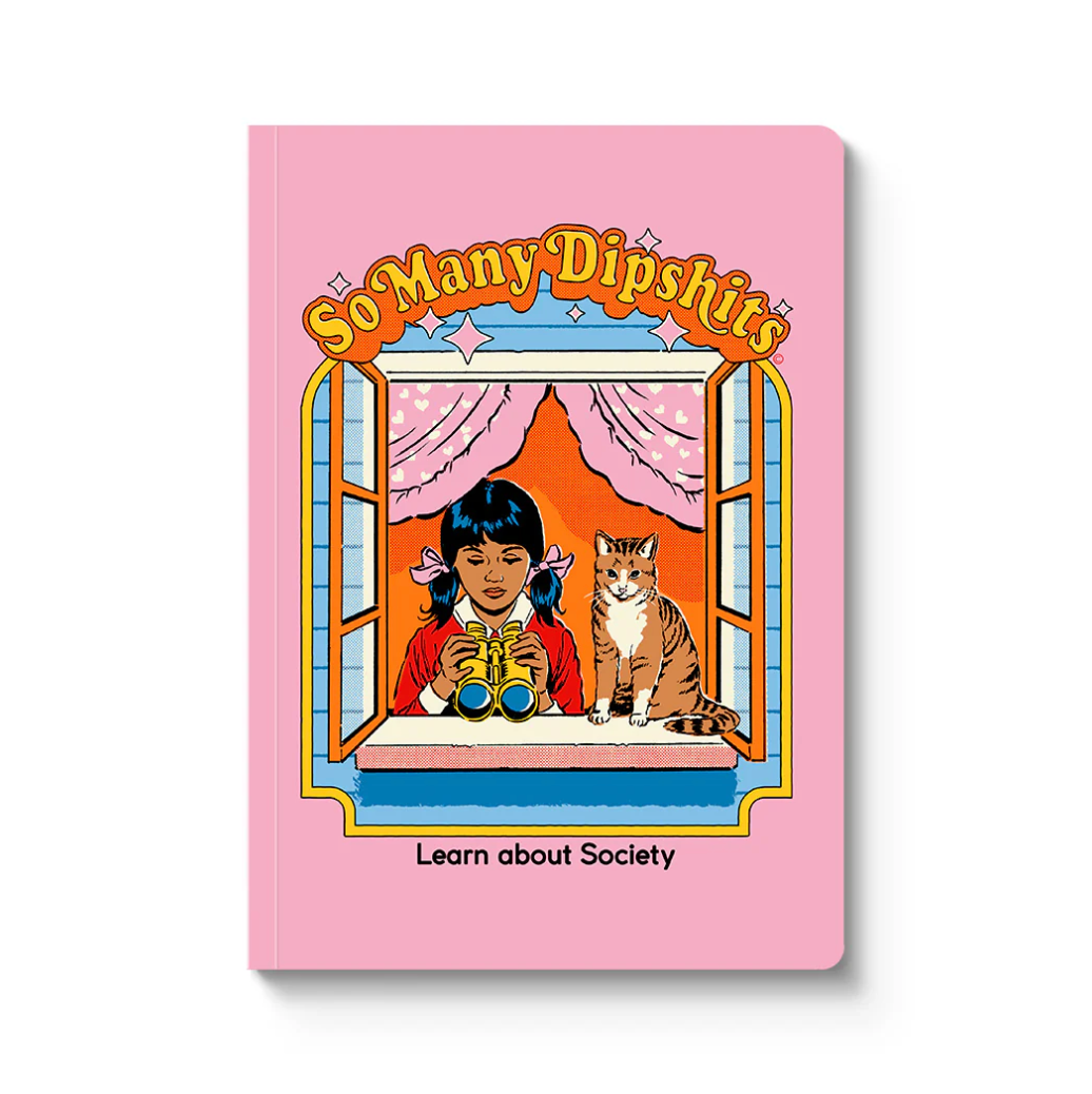 So Many Dipshits Paperback Notebook (A5)