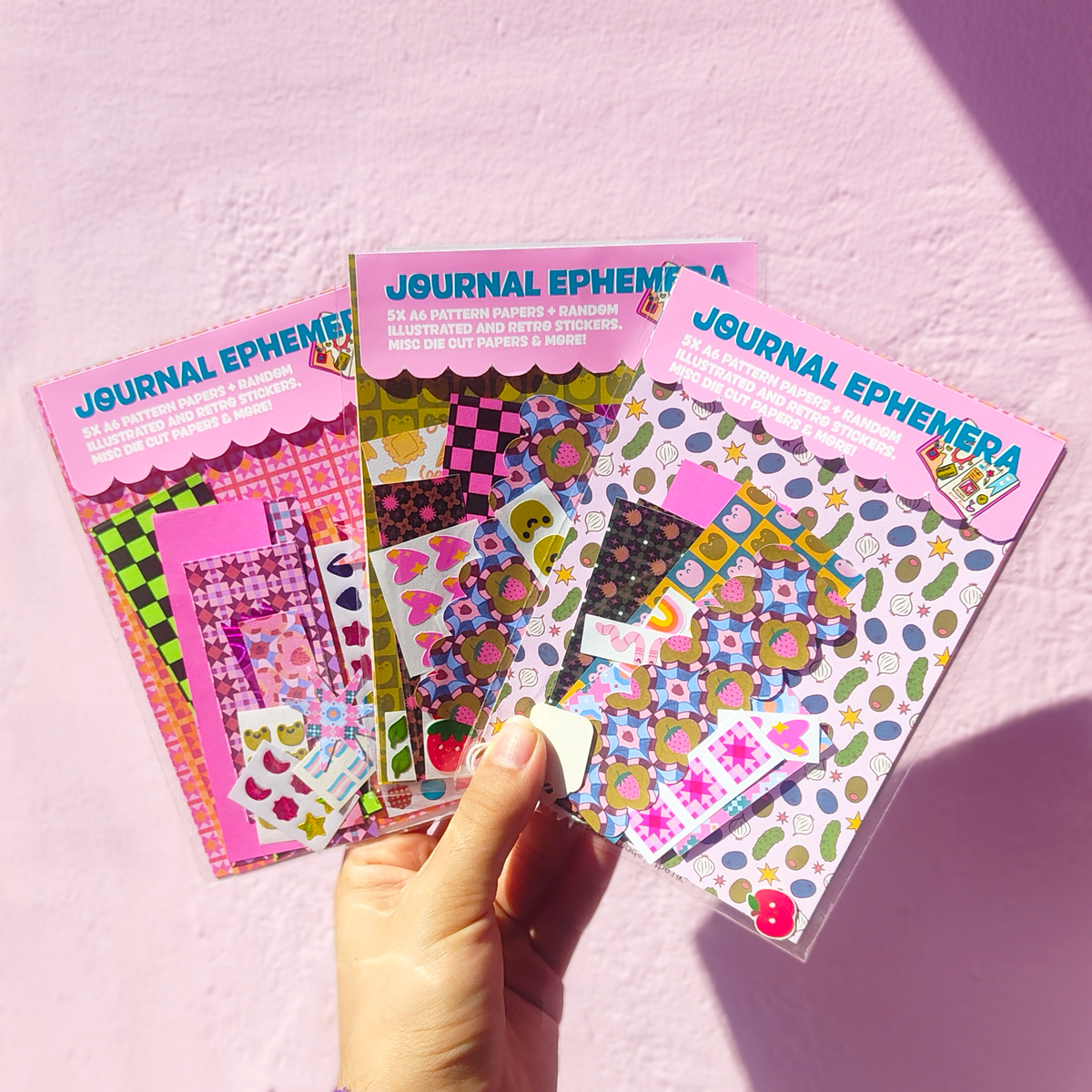 Ephemera Packs - Journal Deco Papers, Stickers and Misc Decorative Items
