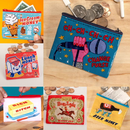 Recycled Material Coin Purse