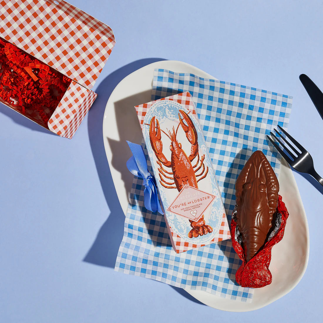 You're My Lobster - Hollow Milk Chocolate Lobster Gift
