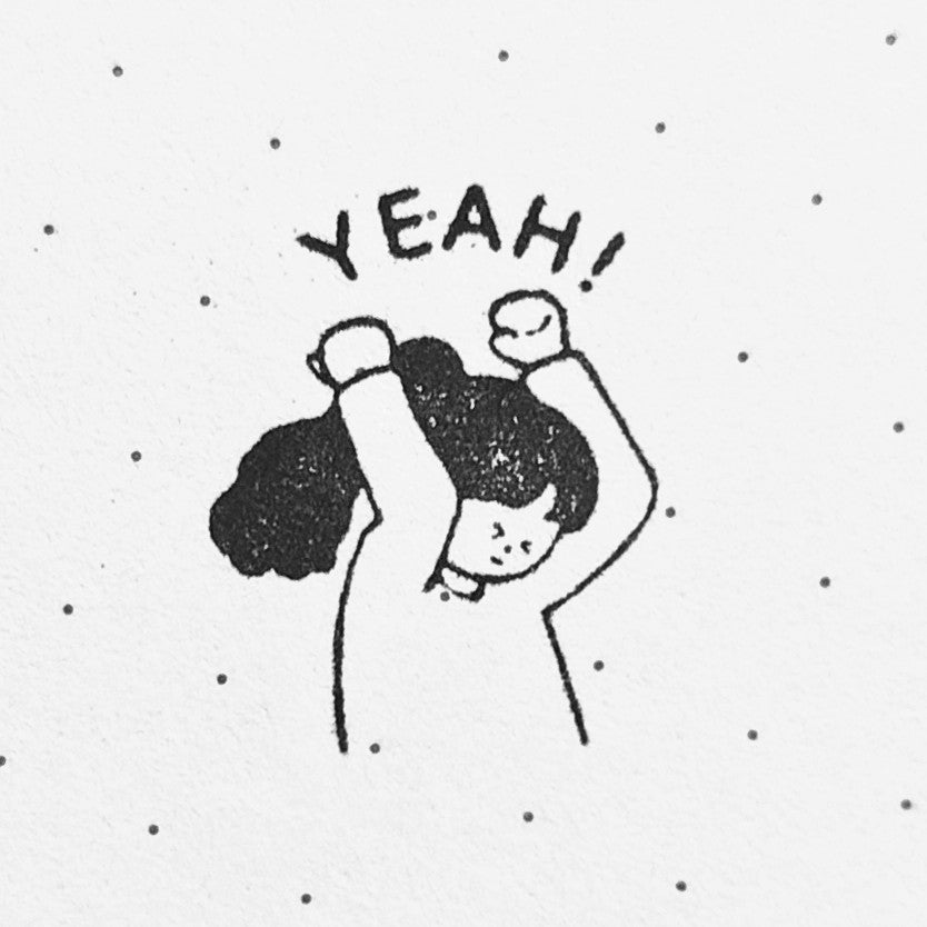 Korean Stationary Journal Stamp