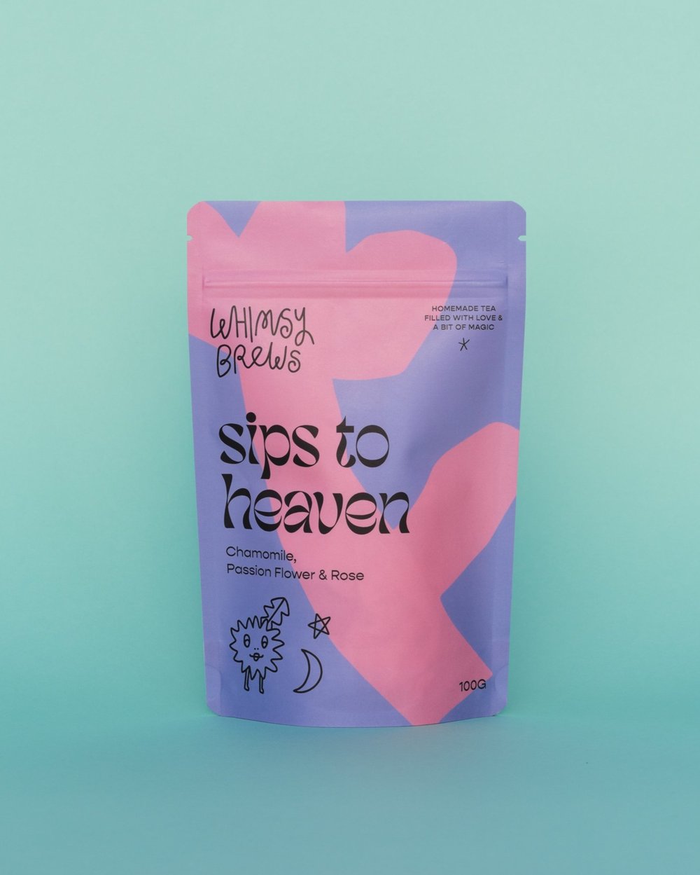 Whimsy Brews Loose Leaf Tea - Lovey Dovey / Glow Me Up / Sips to Heaven / Forest Floor Chai