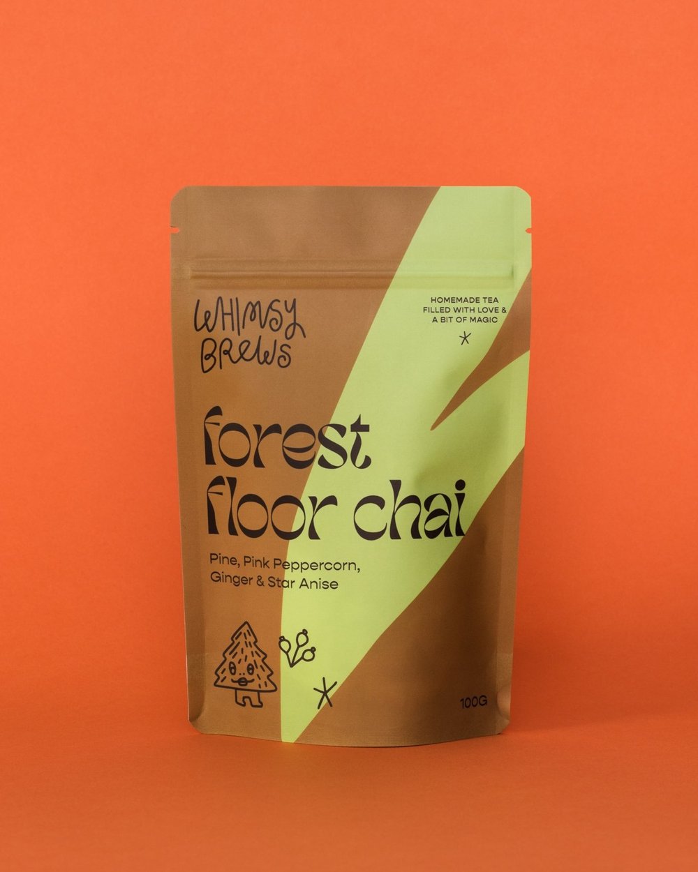 Whimsy Brews Loose Leaf Tea - Lovey Dovey / Glow Me Up / Sips to Heaven / Forest Floor Chai