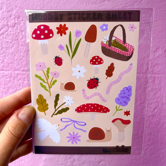 Woodsy Sticker Sheet