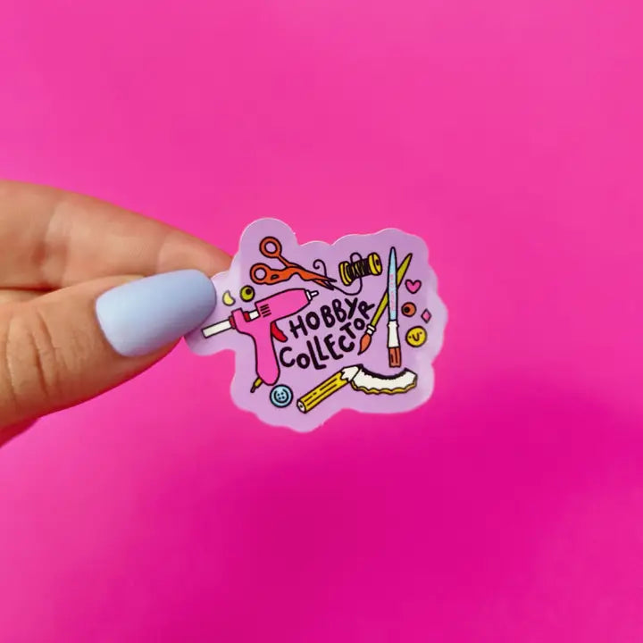 Hobby Collector Arts & Craft Materials - Vinyl Sticker