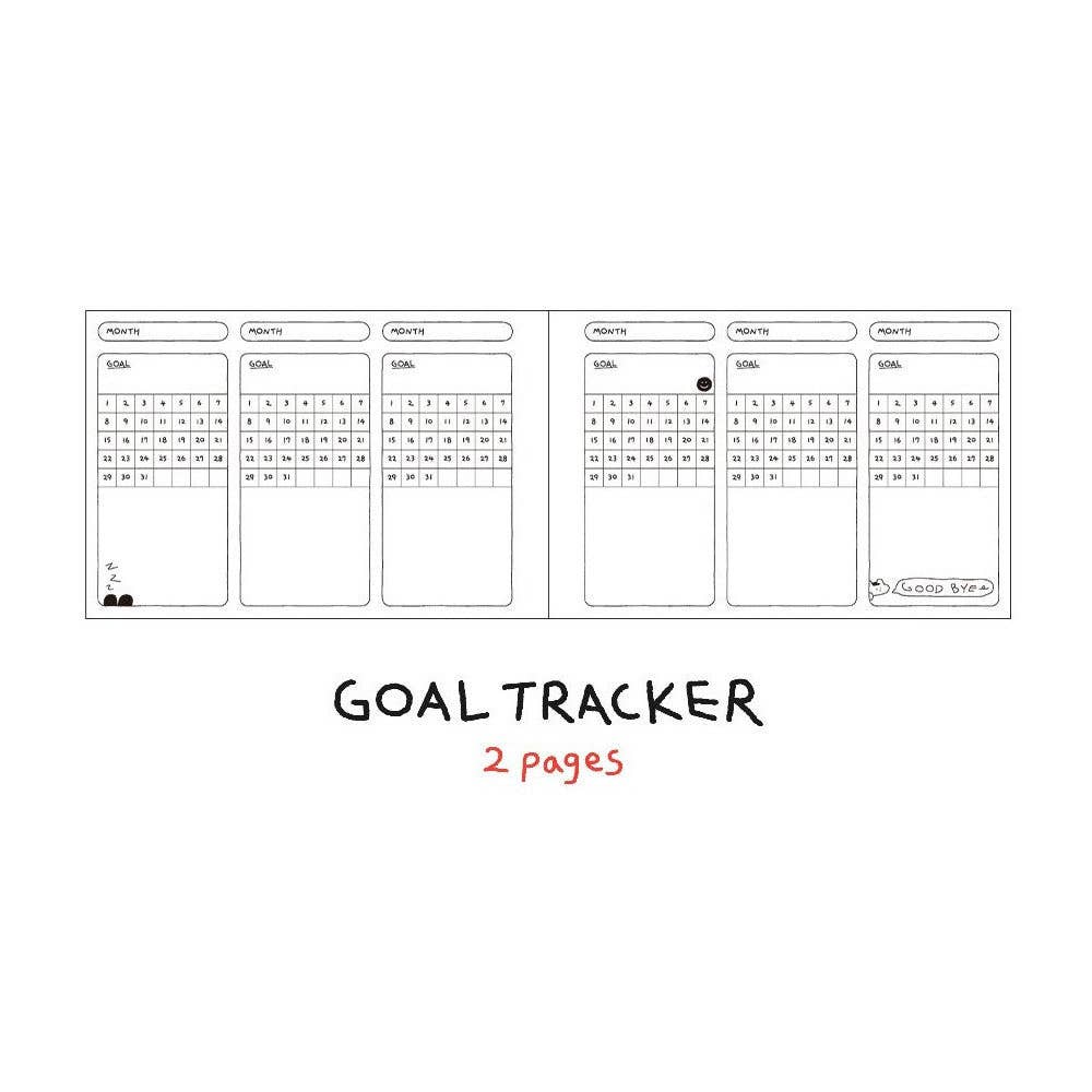 Doodle 6 Months Study Planner
