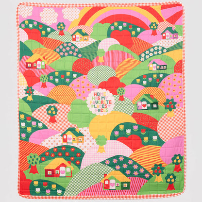 Quilted Blanket, Favorite Places + Faces