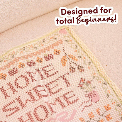 HOME SWEET HOME - Tapestry Needlepoint Cushion Kit