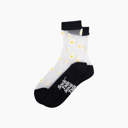 Daisy Sheer Socks