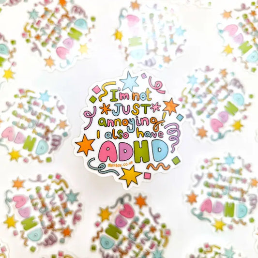 Annoying ADHD -  Vinyl Sticker