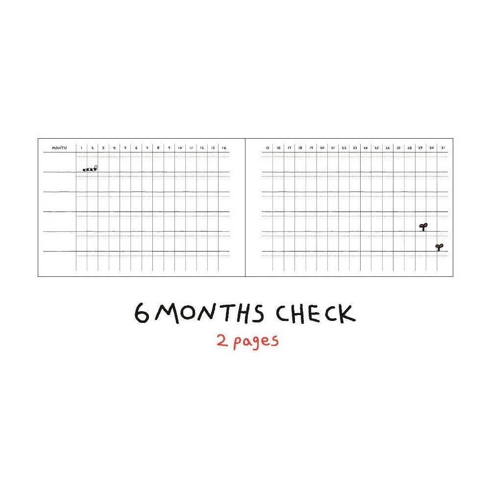 Doodle 6 Months Study Planner