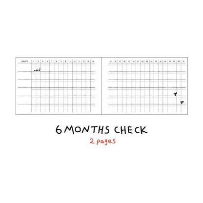 Doodle 6 Months Study Planner