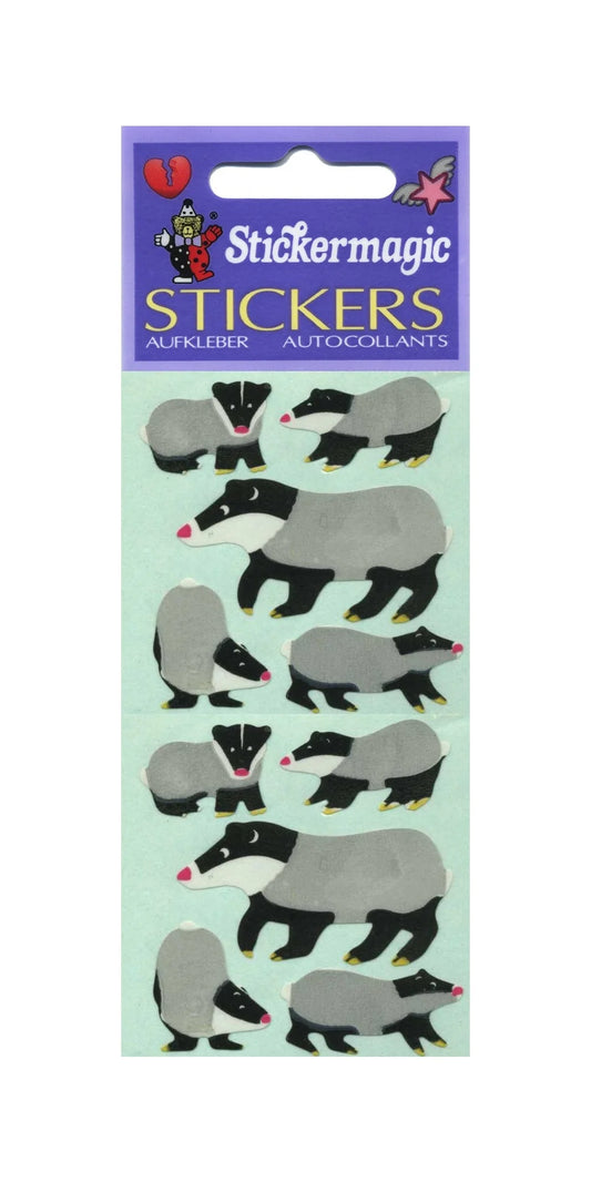 Badgers Paper Sticker Sheet