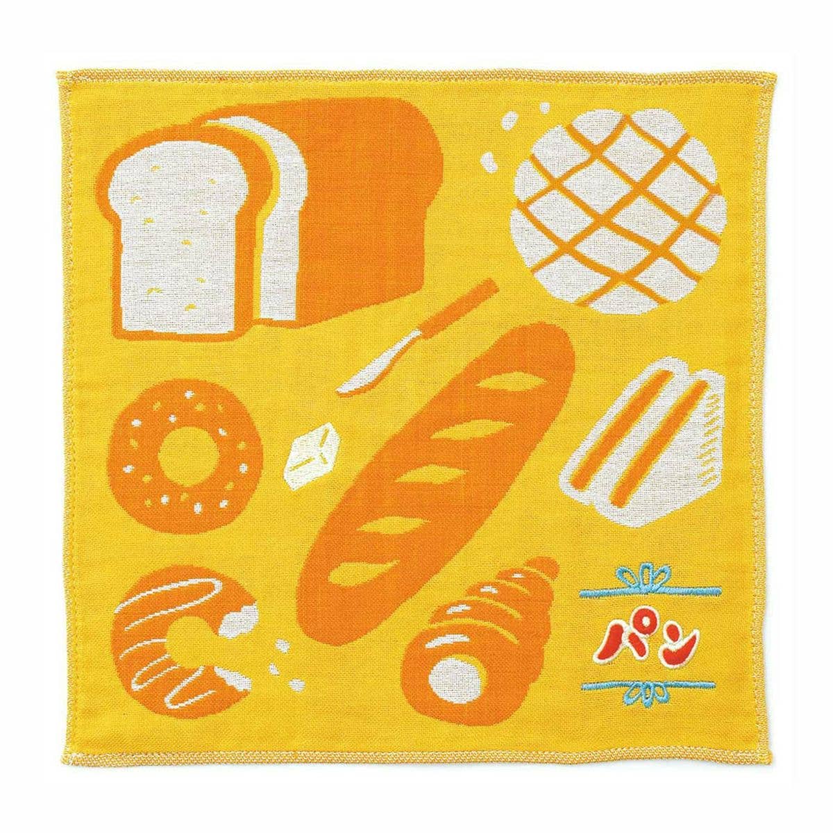Retro Gauze Handkerchief With Embroidered Details