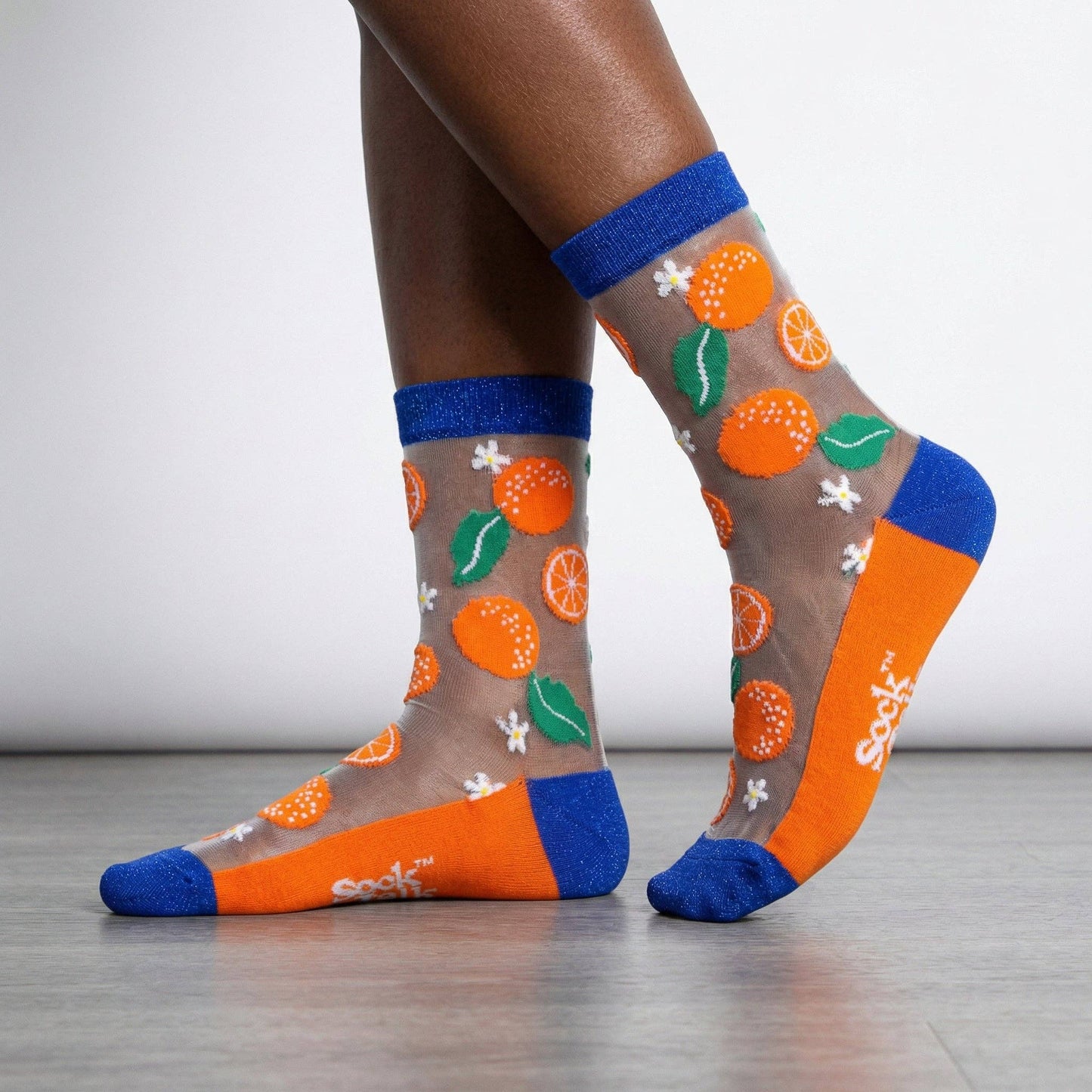 Oranges Sheer Socks