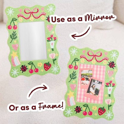 Tiny Treasures - Diamond Painting Mirror Frame Kit