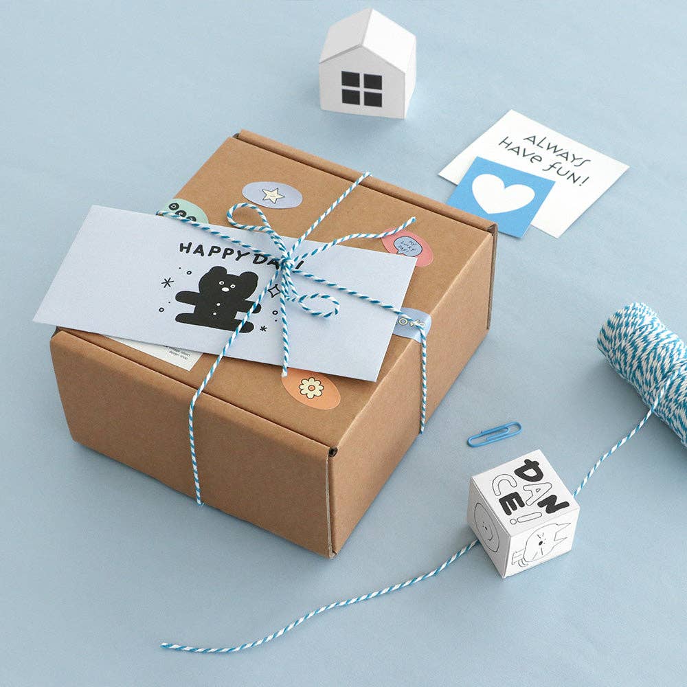 Doodle Gift Envelope Set With Stickers