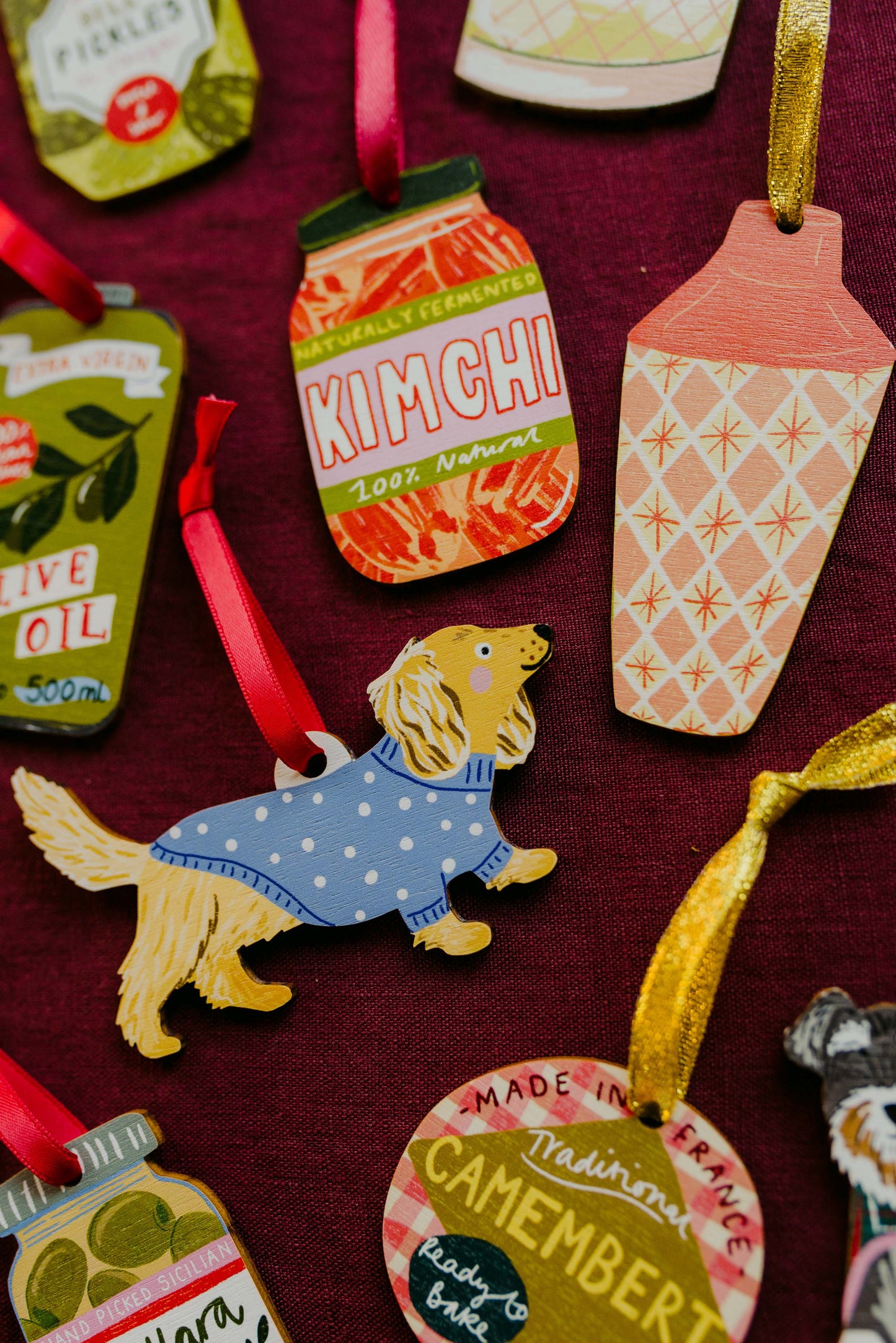 Long Haired Dachshund Decoration