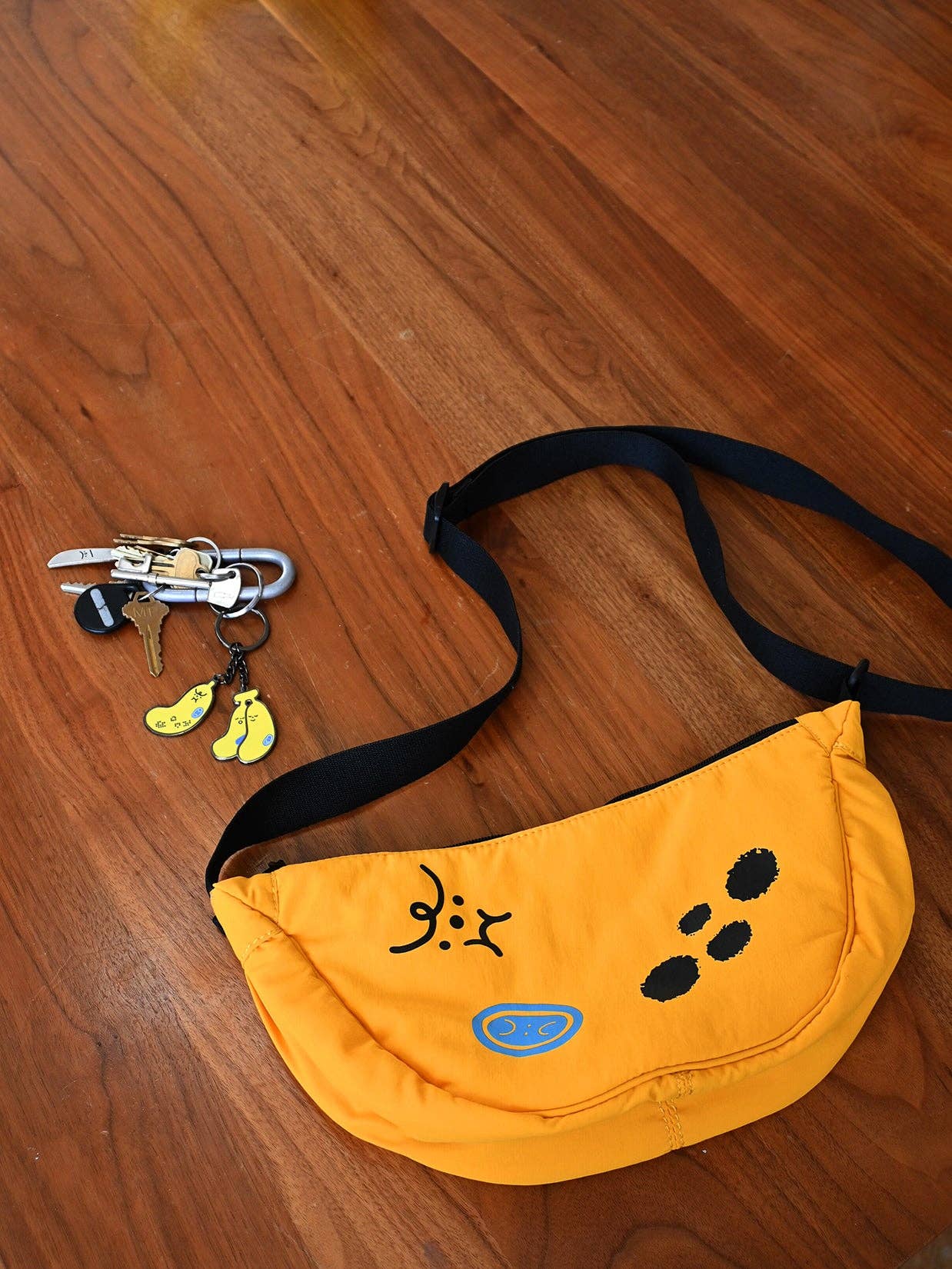 "Bad-nana" Crescent Bag