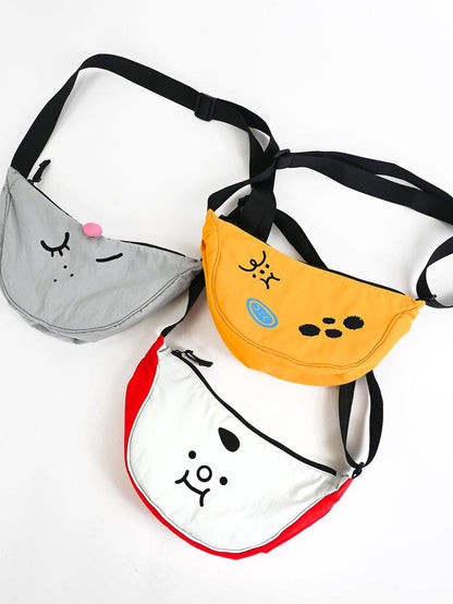 "Bad-nana" Crescent Bag