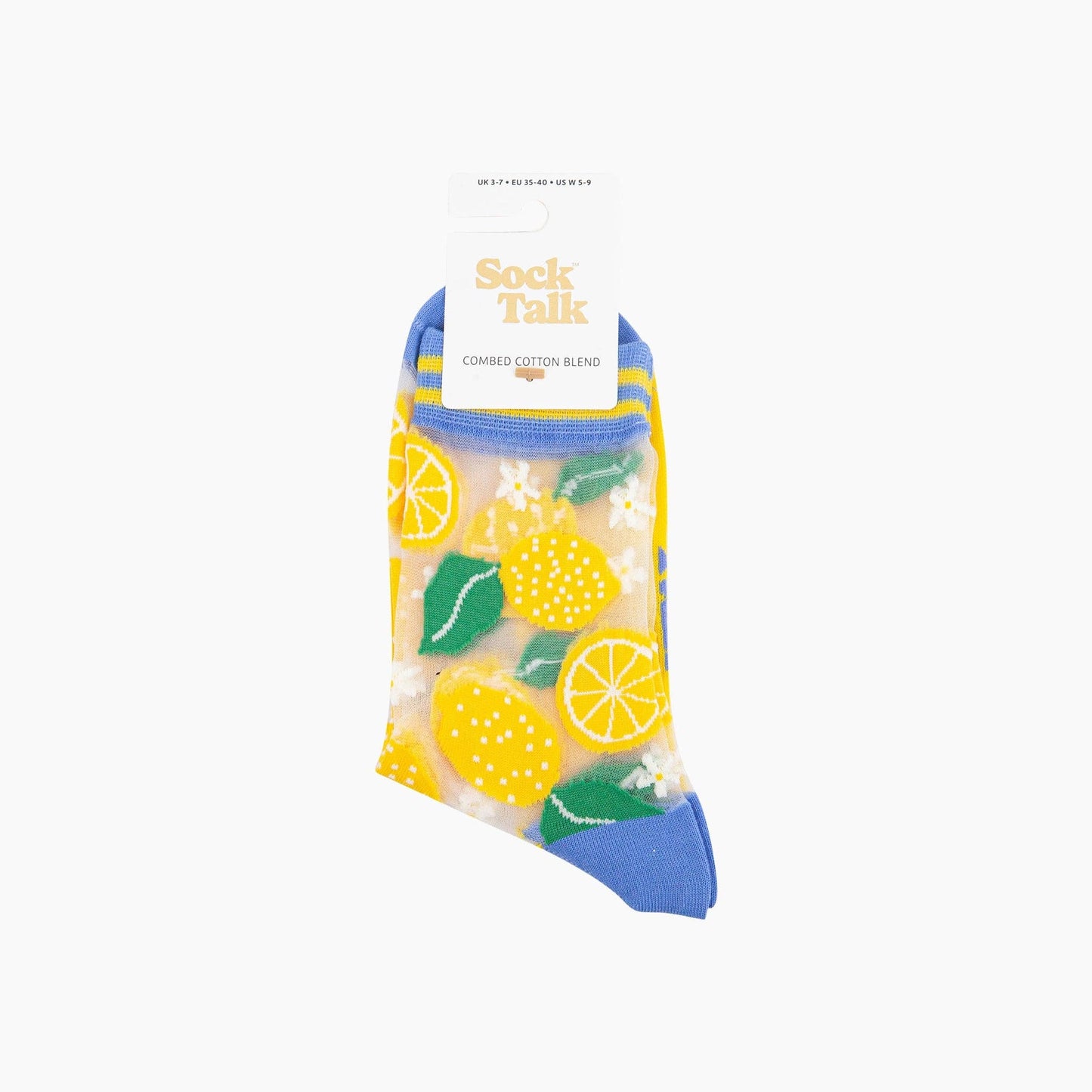 Lemons Sheer Socks