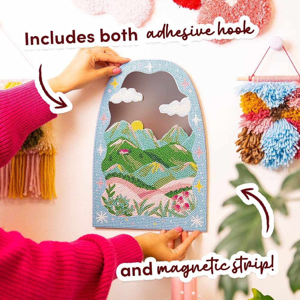 Valley of Dreams - Diamond Painting Mirror Wall Hanging Kit