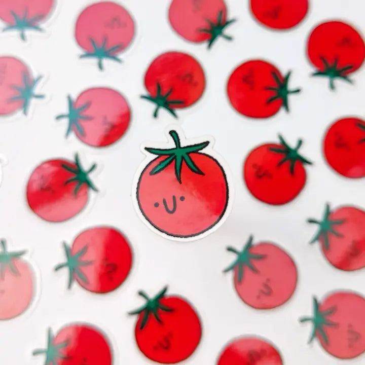 Happy Tomato - Fruit & Vegetable Vinyl Sticker