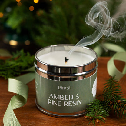 Amber & Pine Resin Classic Tin