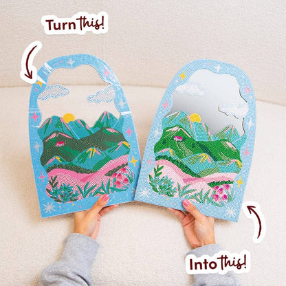 Valley of Dreams - Diamond Painting Mirror Wall Hanging Kit