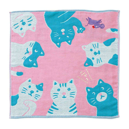 Retro Gauze Handkerchief With Embroidered Details