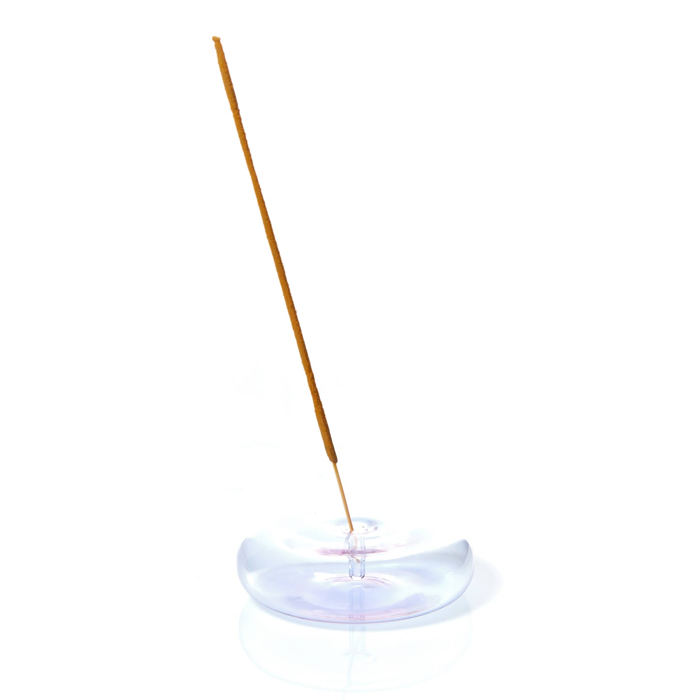 Glass Incense Holder - Lavender