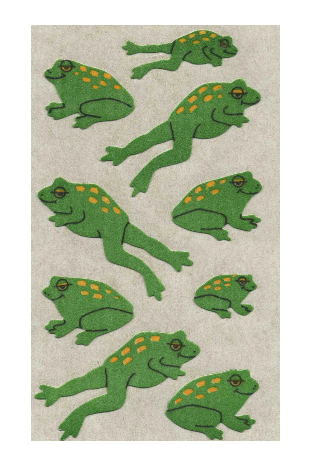 Maxi Frogs Sticker Sheet