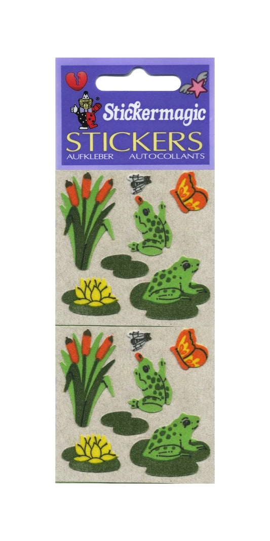 Frogs & Lili Pads Sticker Sheet