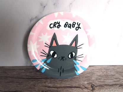 Cry Baby Cat Trinket Dish