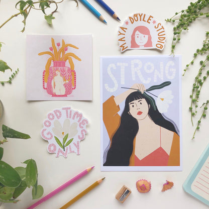 The Three Graces A5 Print