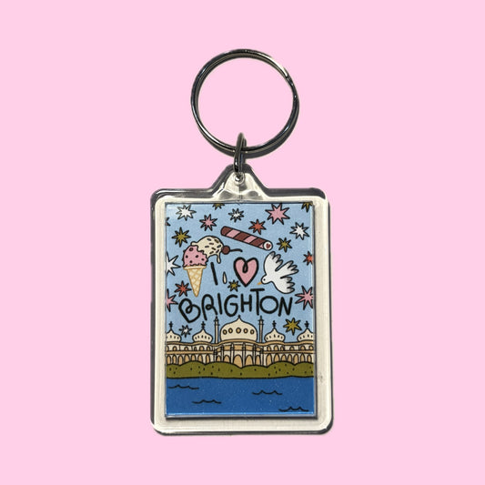 I ♡ Brighton Keychain