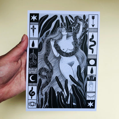 Snake Charmer Print