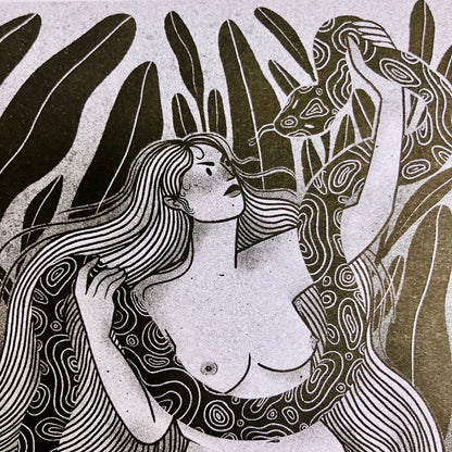 Snake Charmer Print