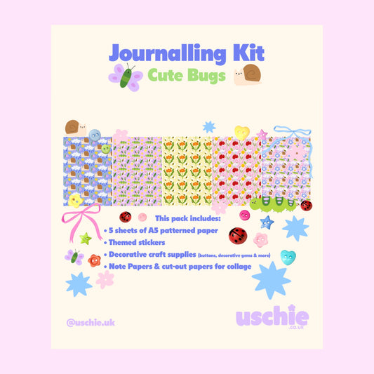 Cute Bugs Journalling Kit