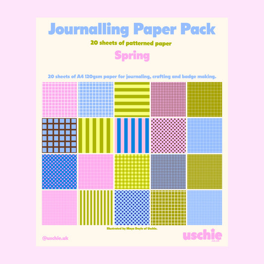 Journalling Paper Pack: Spring