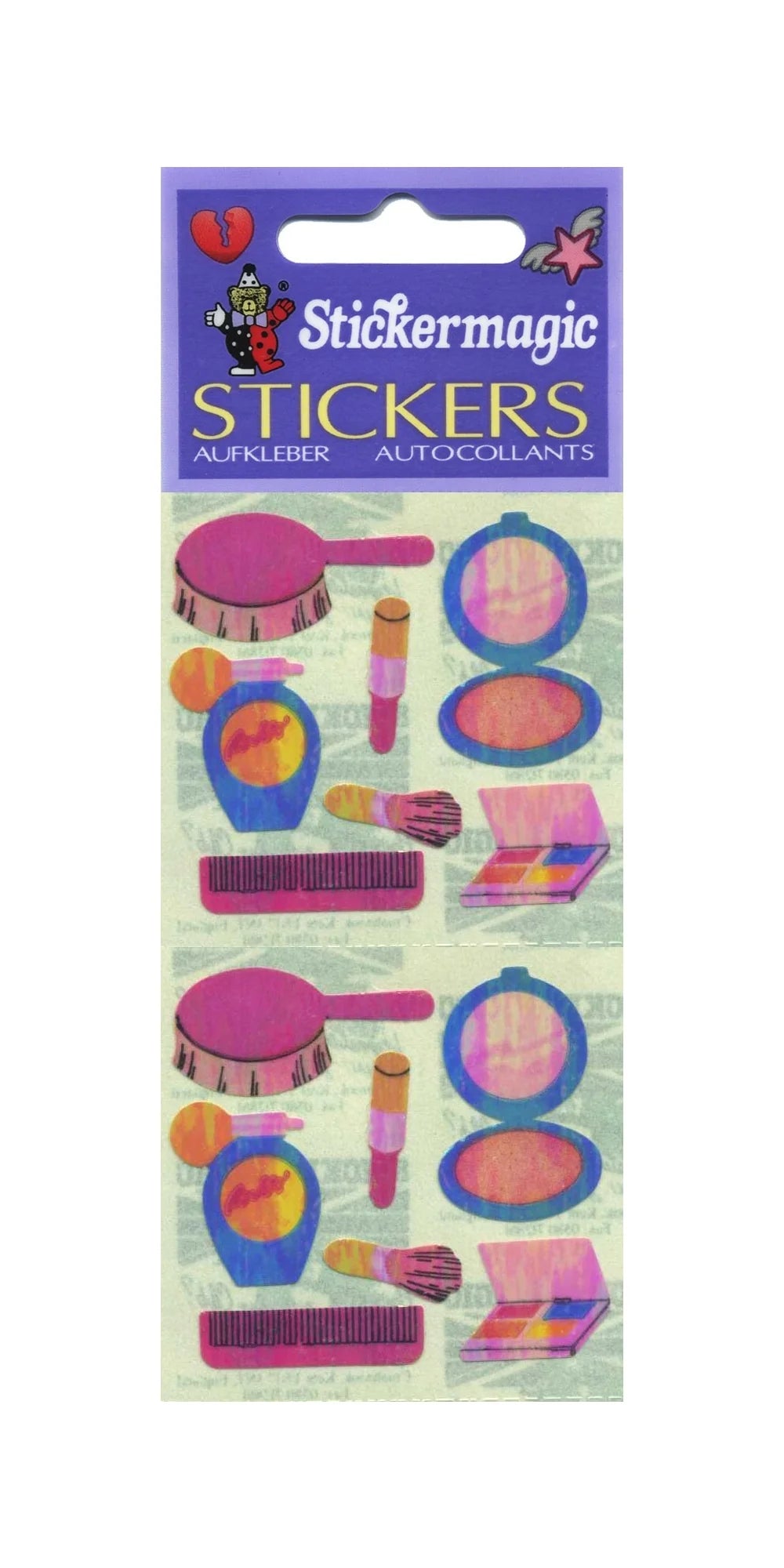 Make Up Pearl Sticker Sheet